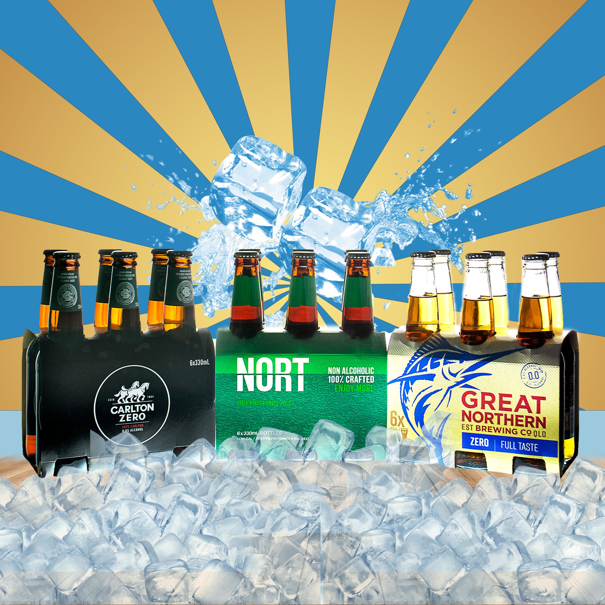 Non-Alcoholic Beer Bundle: Low-Calorie & 0% Alcohol Crafted Beer