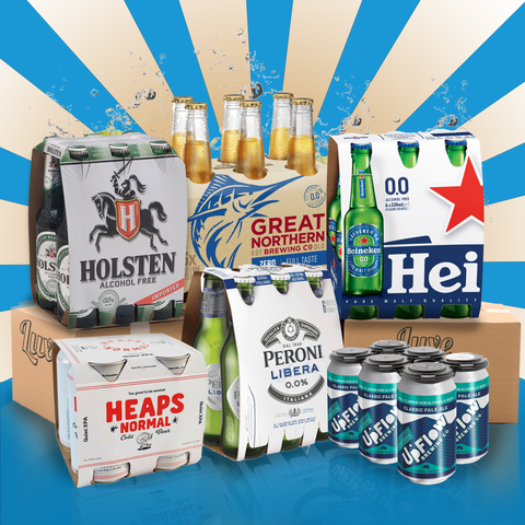 Mega Non-Alcoholic Beer Bundle. Try 6x Different Alcohol-Free Beers Today