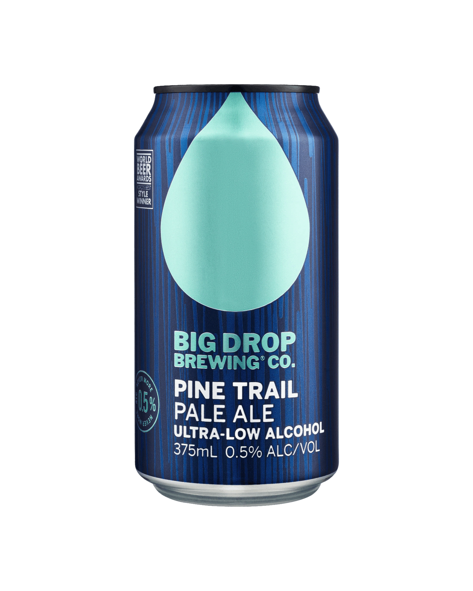 Big Drop Pine Trail Non-Alcoholic Beer | Pale Ale 375ml Cans