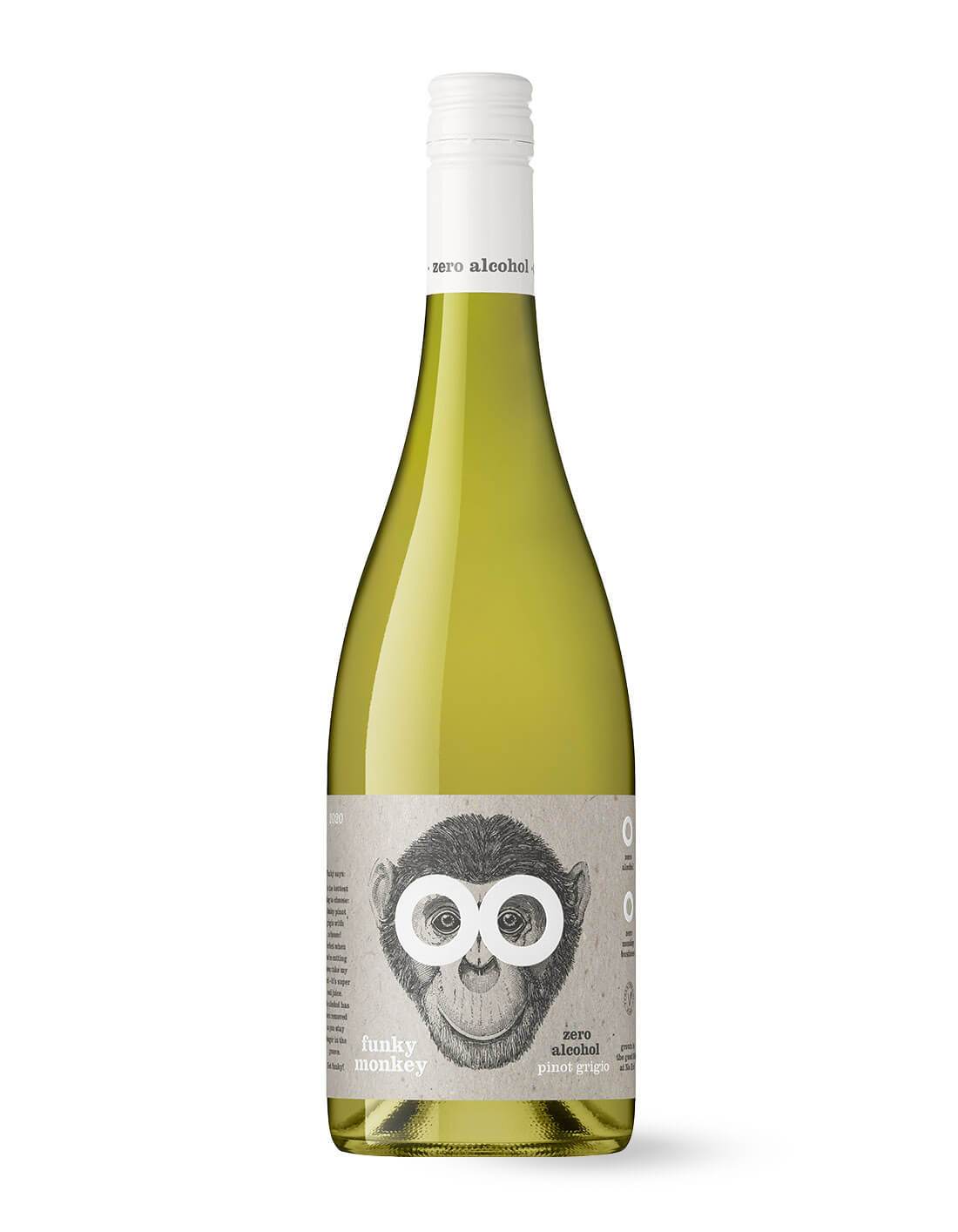 Funky Monkey Non-Alcoholic White Wine | Pinot Grigio
