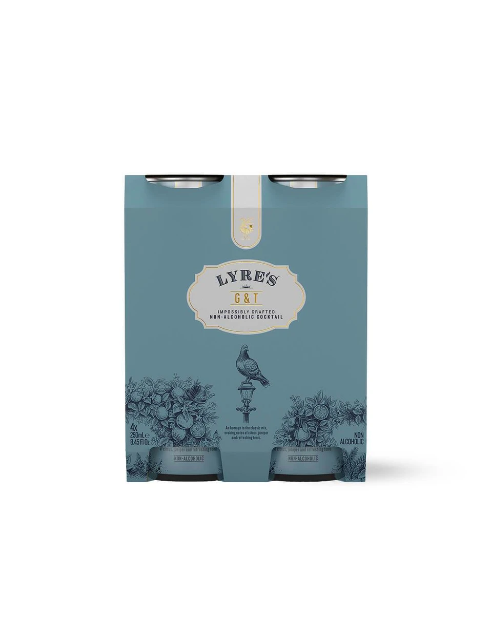 Lyre's Non-Alcoholic Gin & Tonic (G&T) RTD Ready to Drink Cans 250ml