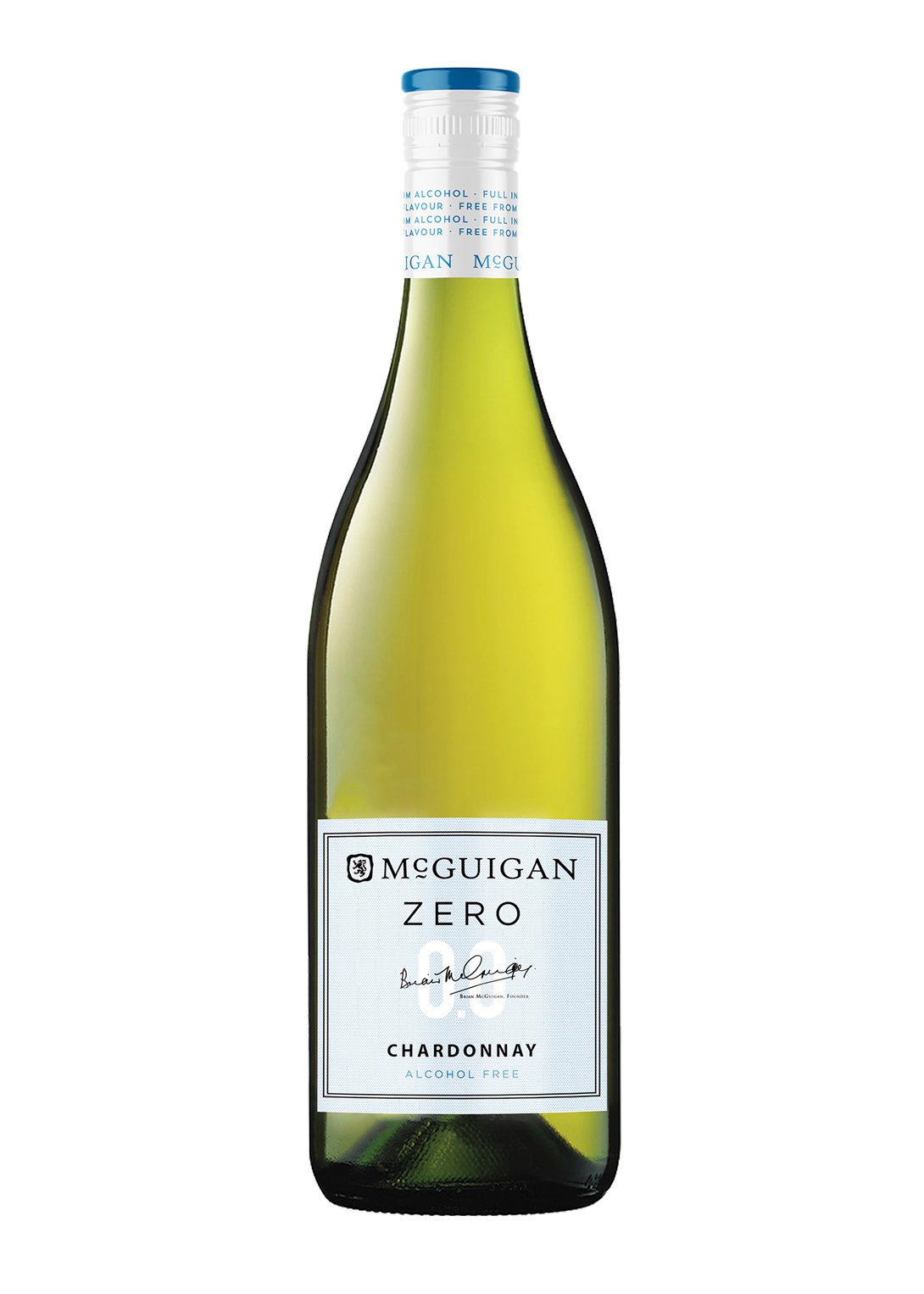 McGuigan Zero Non-Alcoholic White Wine: Chardonnay 750ml